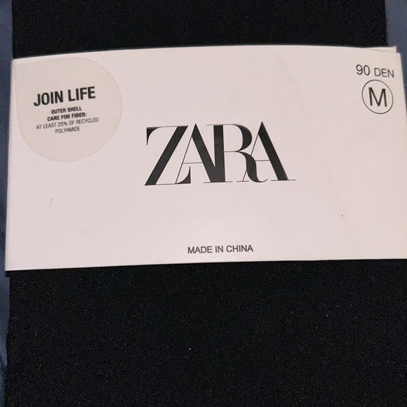 Zara black tights/hosiery - Picture 2 of 4